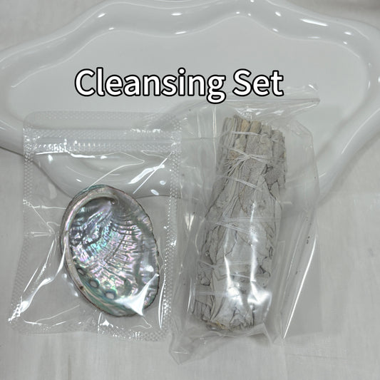 White Sage Cleansing Set